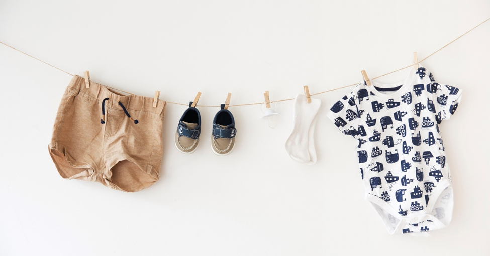 چگونه لباس نوزادان را بشوییم؟ | اکتیو کلینرز