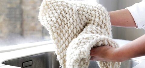 شستشو لباس بافتنی